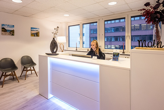 Empfang Physiowelten